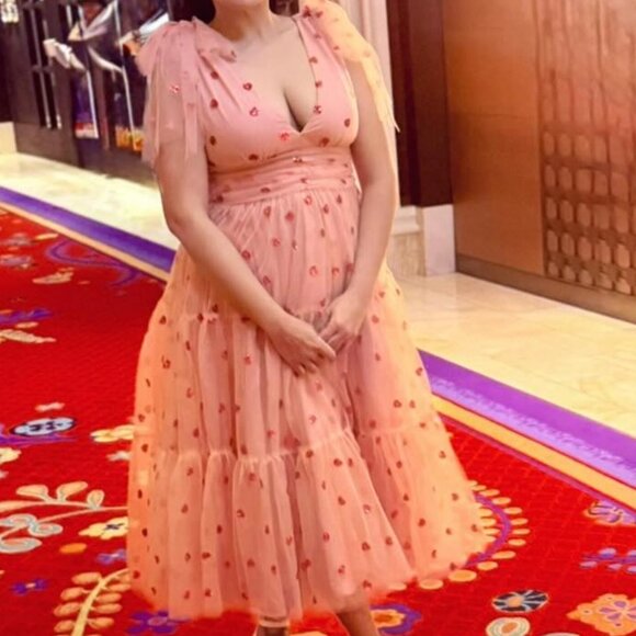 JESSAKAE SWEATHEART DRESS - Picture 1 of 3